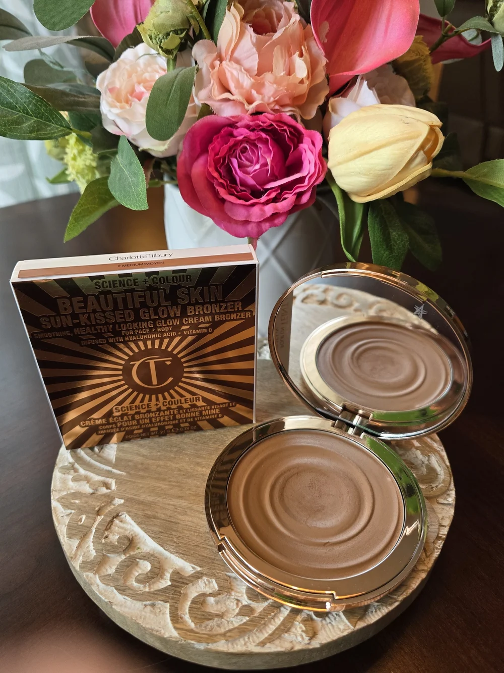 Charlotte Tilbury Beautiful Skin Sun-Kissed Glow Bronzer - 2 Medium